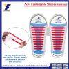 high quality no tie shoe laces silicone lazy shoe